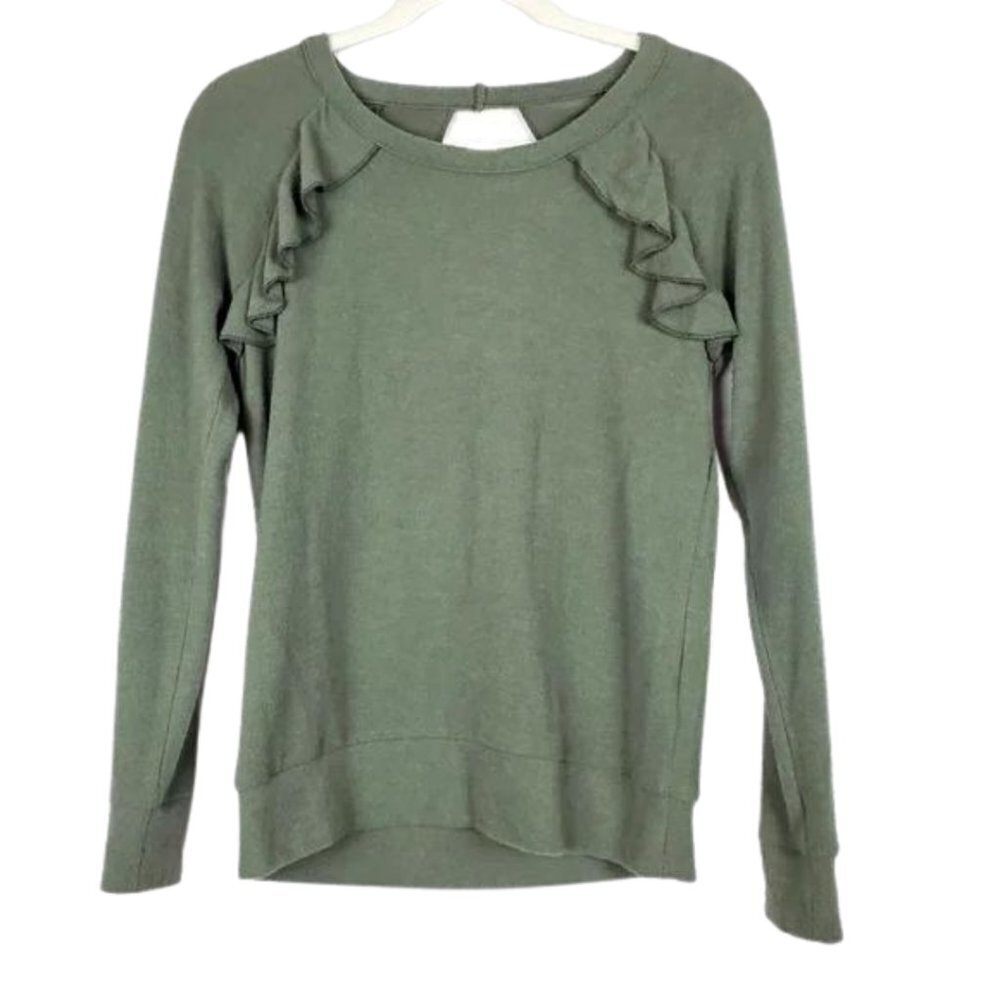 Chaser Green Ruffle Top Extra Soft